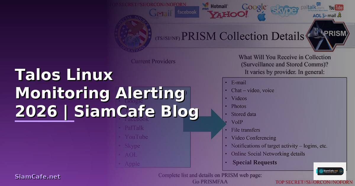 Talos Linux Monitoring และ Alerting