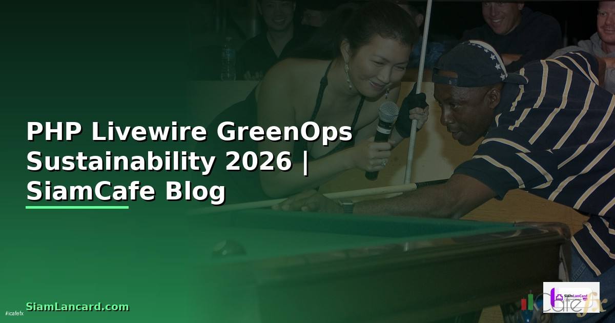 PHP Livewire GreenOps Sustainability