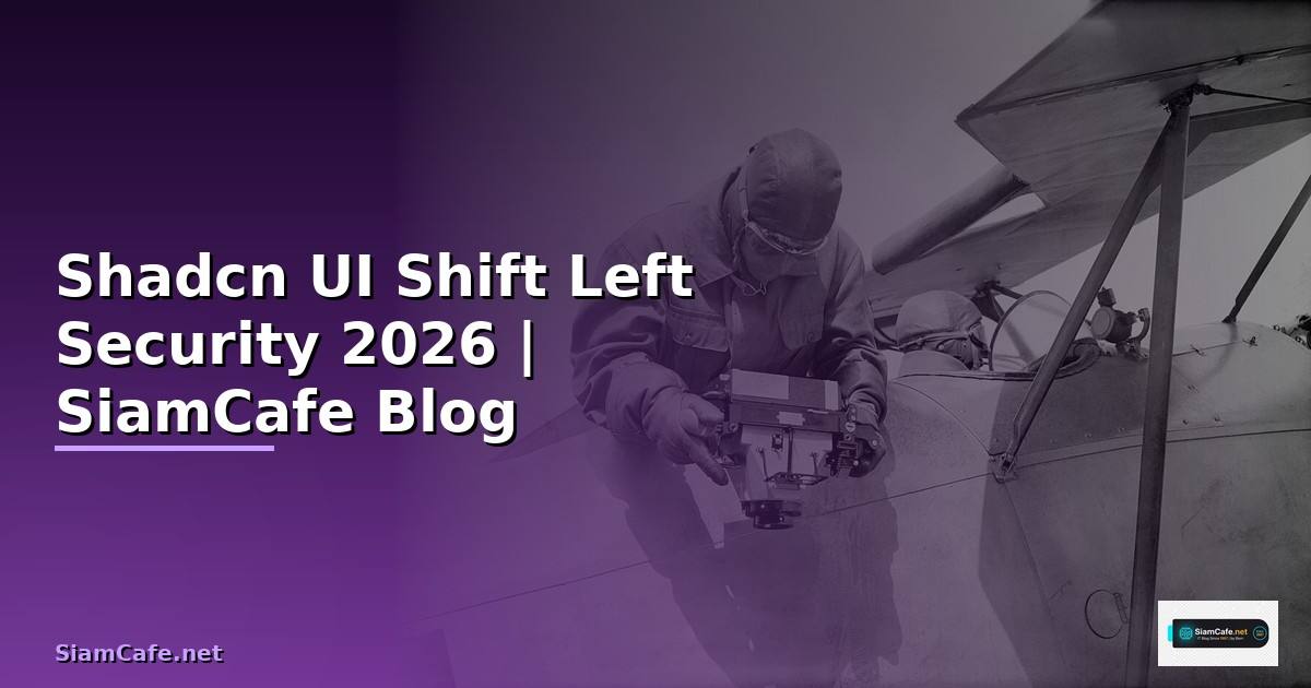 Shadcn UI Shift Left Security