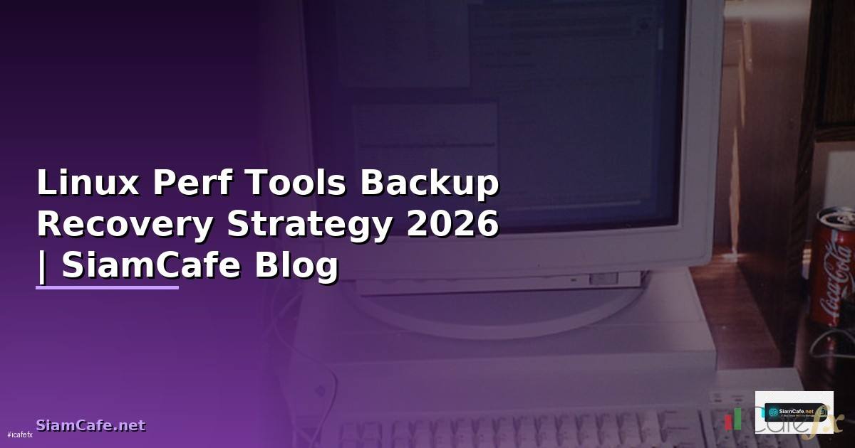 Linux Perf Tools Backup Recovery Strategy