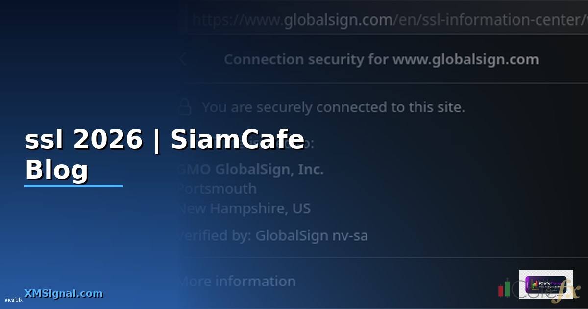 ssl คืออธิบายความหมายและหลักการทํางาน — ทุกสิ่งที่ต้องรู้ในปี 2026