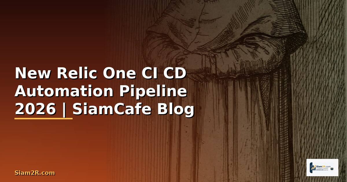 New Relic One CI CD Automation Pipeline