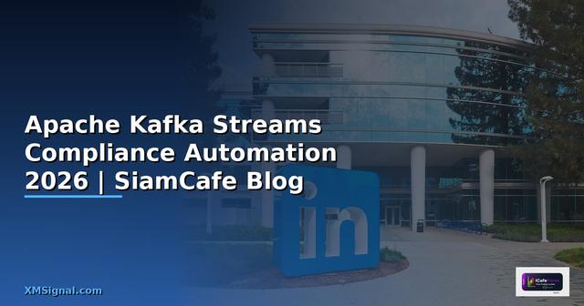 Apache Kafka Streams Compliance Automation