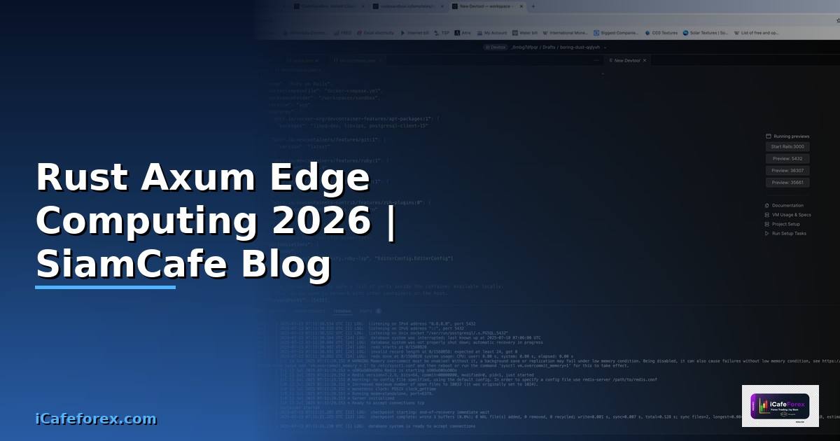 Rust Axum Edge Computing