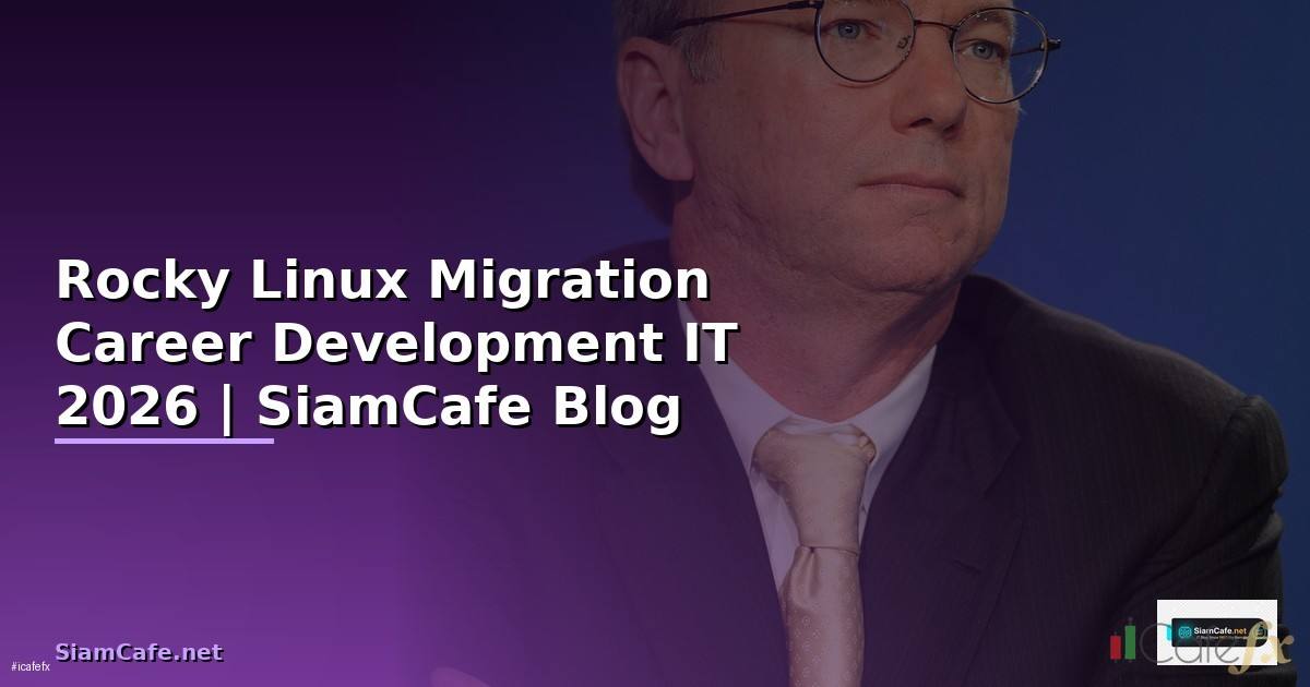 Rocky Linux Migration Career Development IT — คู่มือฉบับสมบูรณ์ 2026
