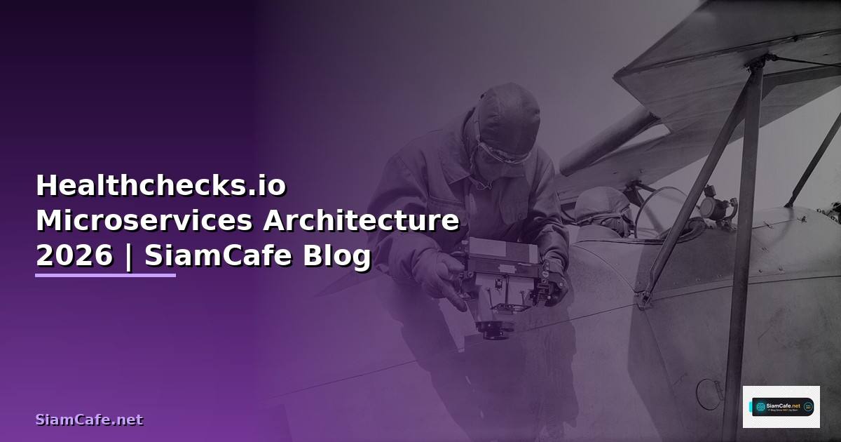 Healthchecks.io Microservices Architecture