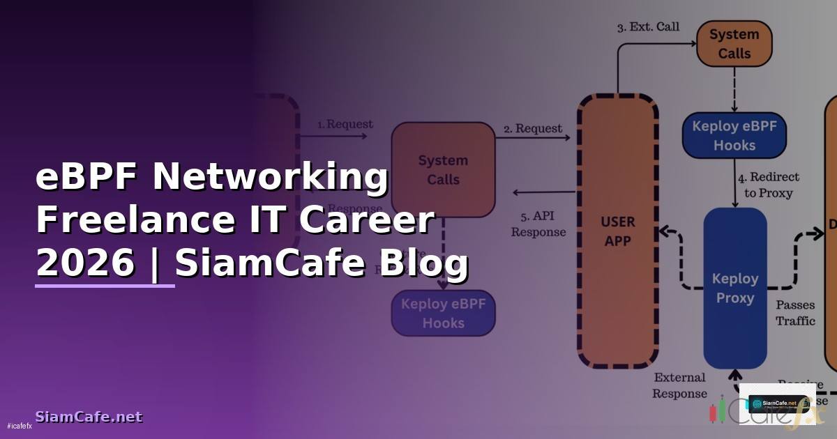 eBPF Networking Freelance IT Career — คู่มือฉบับสมบูรณ์ 2026