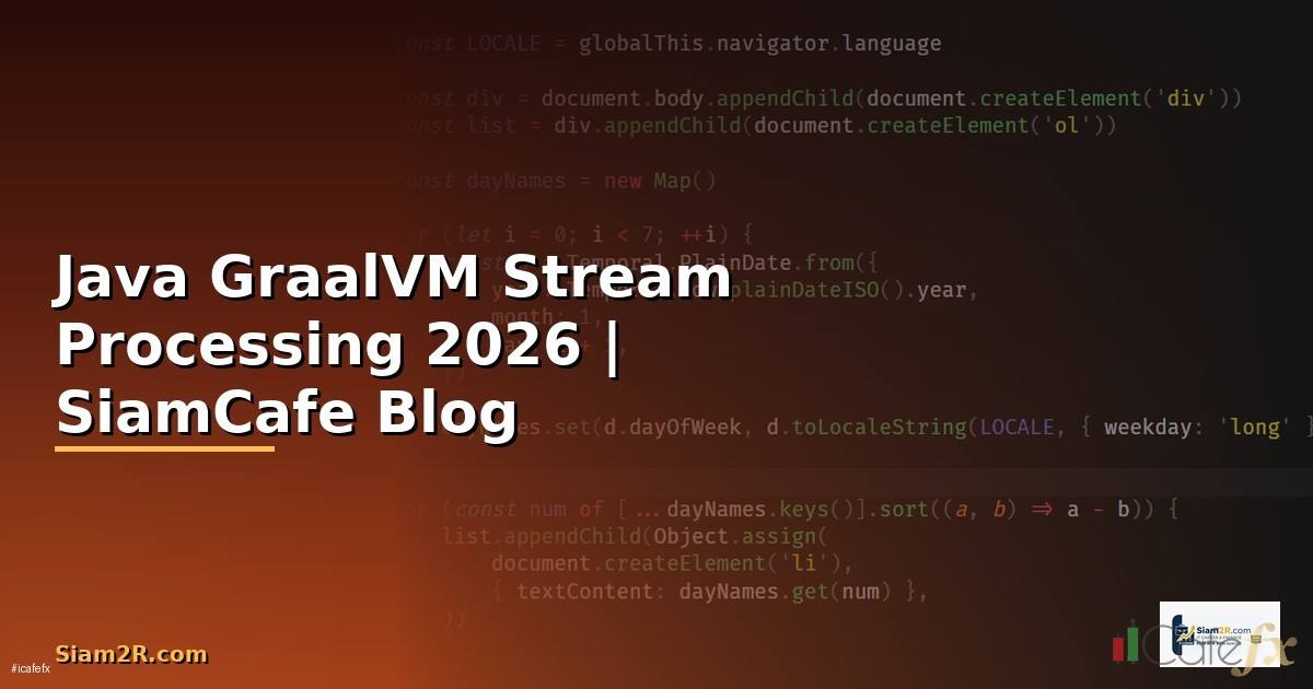 Java GraalVM Stream Processing