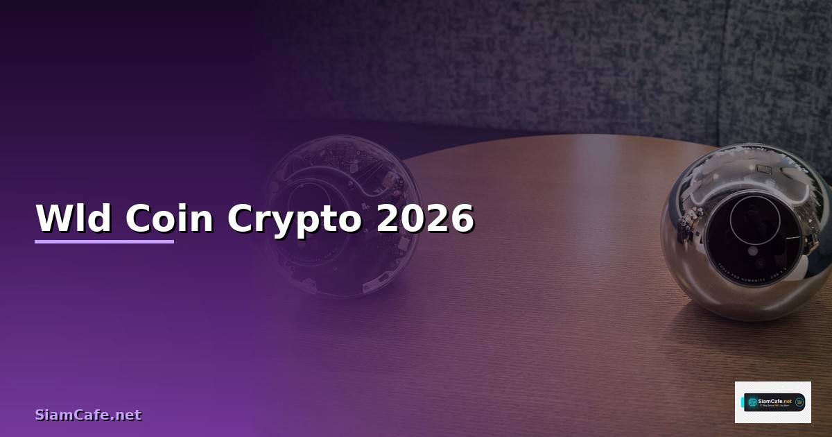Wld Coin คืออะไร — คู่มือ Crypto ฉบับสมบูรณ์ 2026