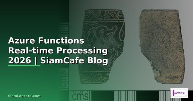 Azure Functions Real-time Processing