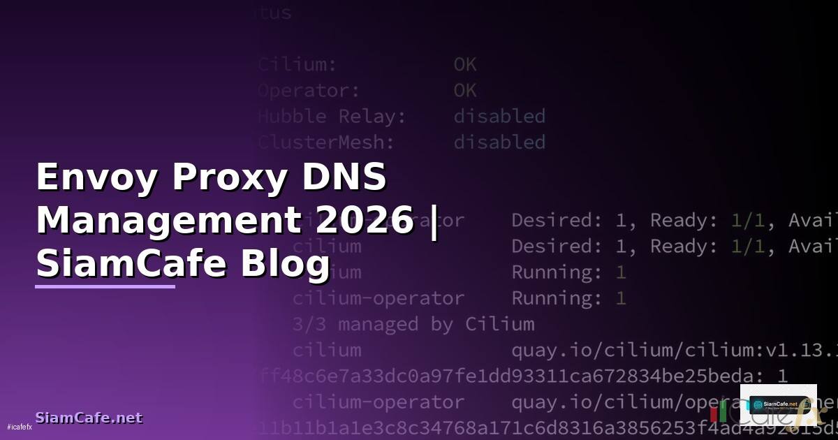 Envoy Proxy DNS Management
