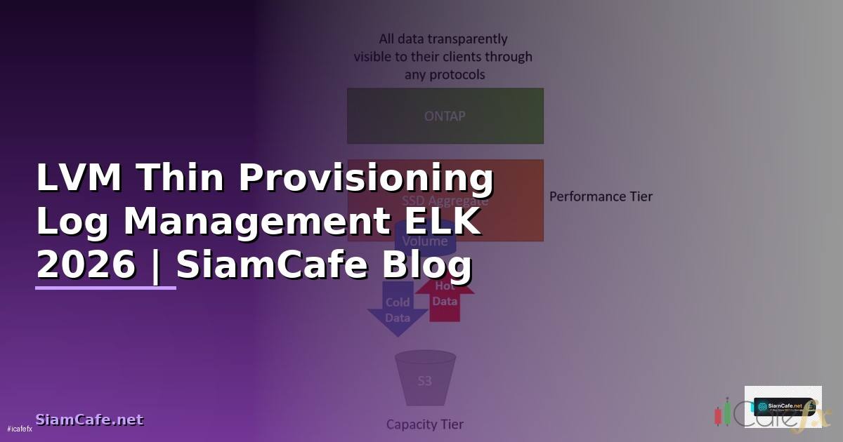 LVM Thin Provisioning Log Management ELK