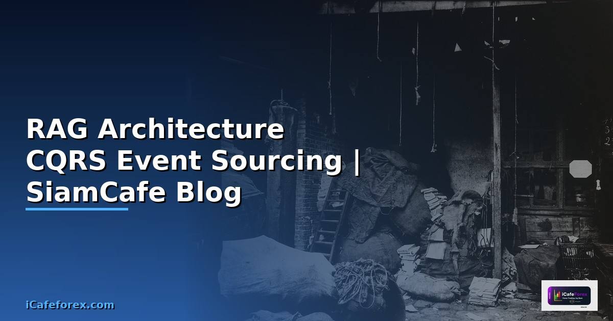 RAG Architecture CQRS Event Sourcing