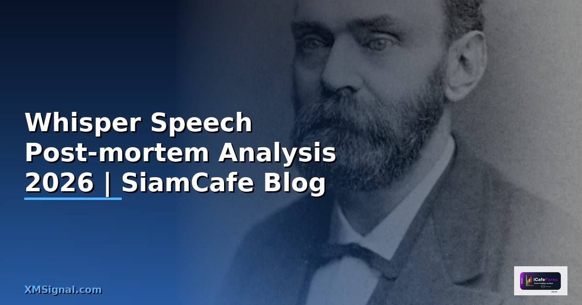 Whisper Speech Post-mortem Analysis