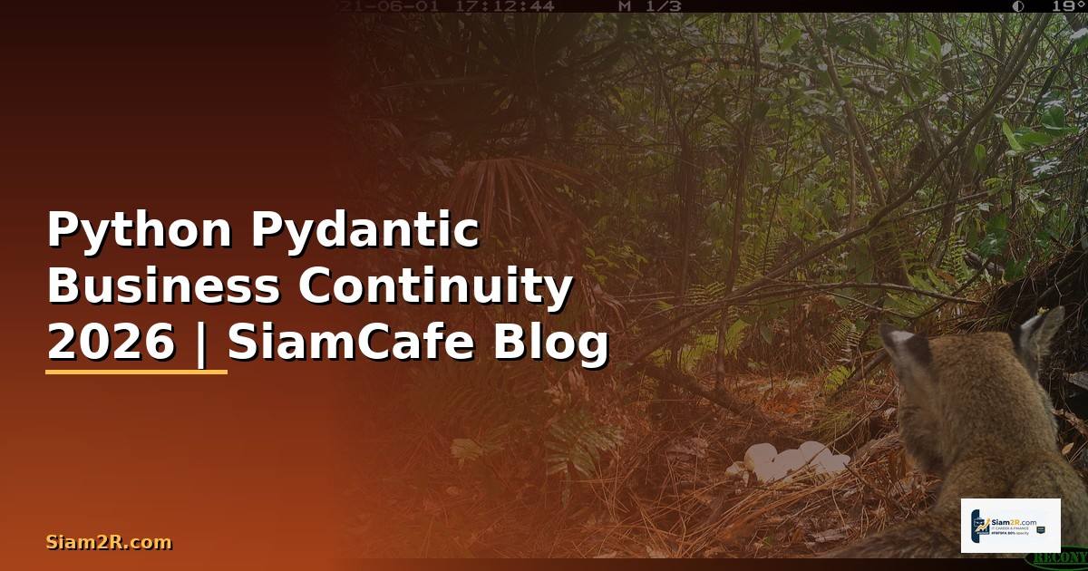 Python Pydantic Business Continuity