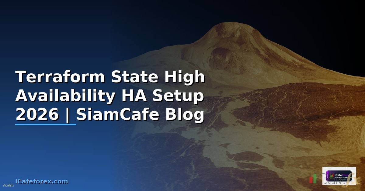Terraform State High Availability HA Setup