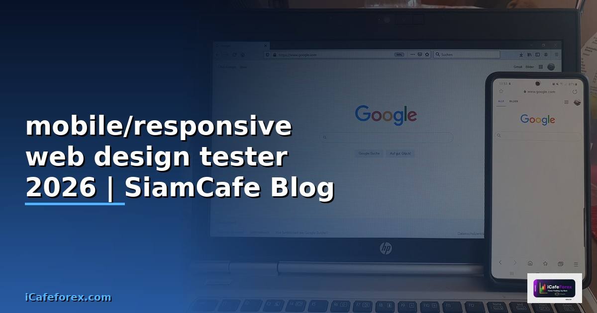 mobile/responsive web design tester —