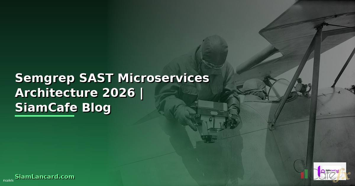 Semgrep SAST Microservices Architecture