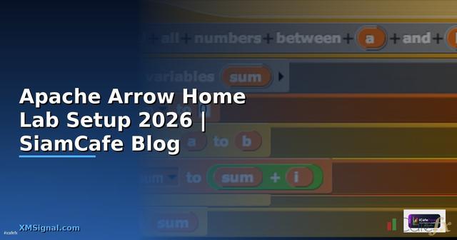 Apache Arrow Home Lab Setup