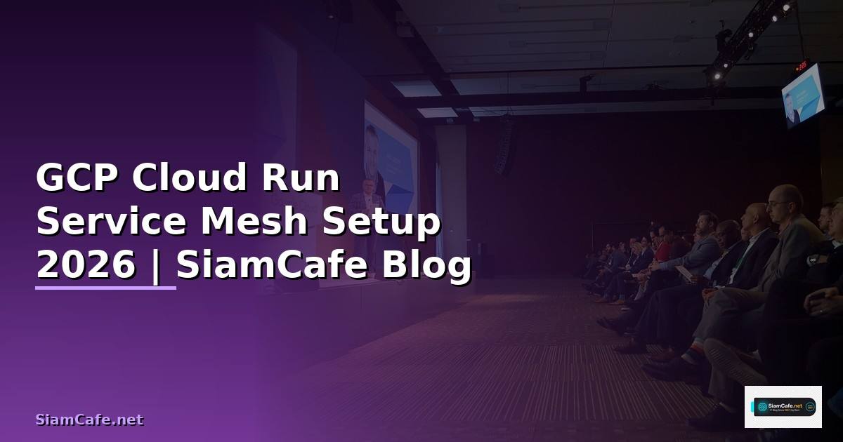 GCP Cloud Run Service Mesh Setup