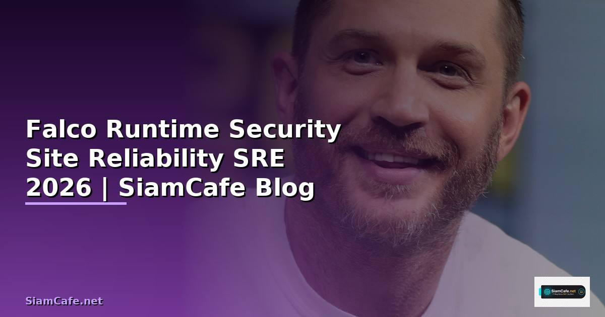 Falco Runtime Security Site Reliability SRE