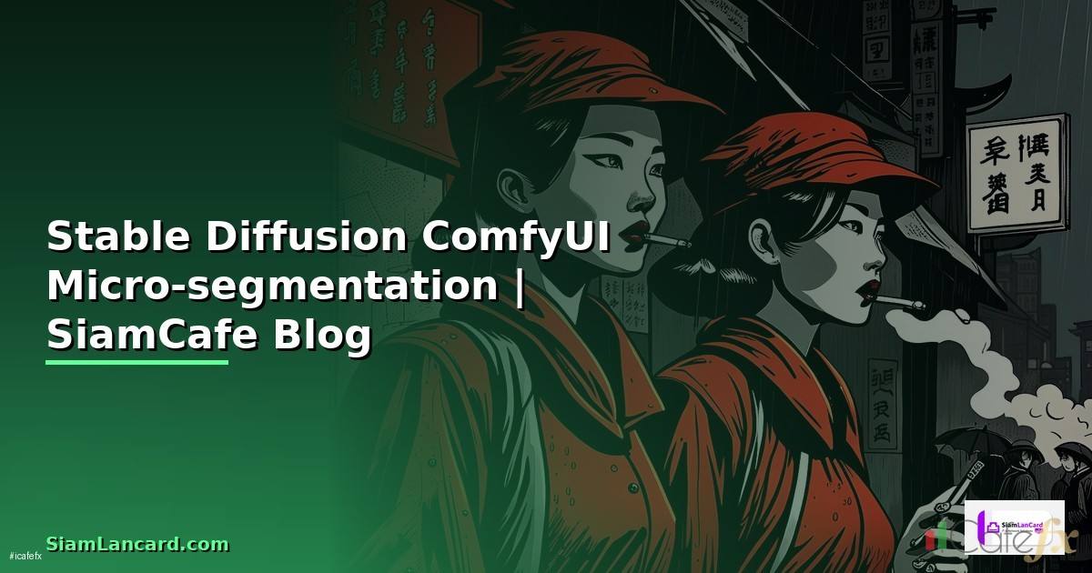 Stable Diffusion ComfyUI Micro-segmentation