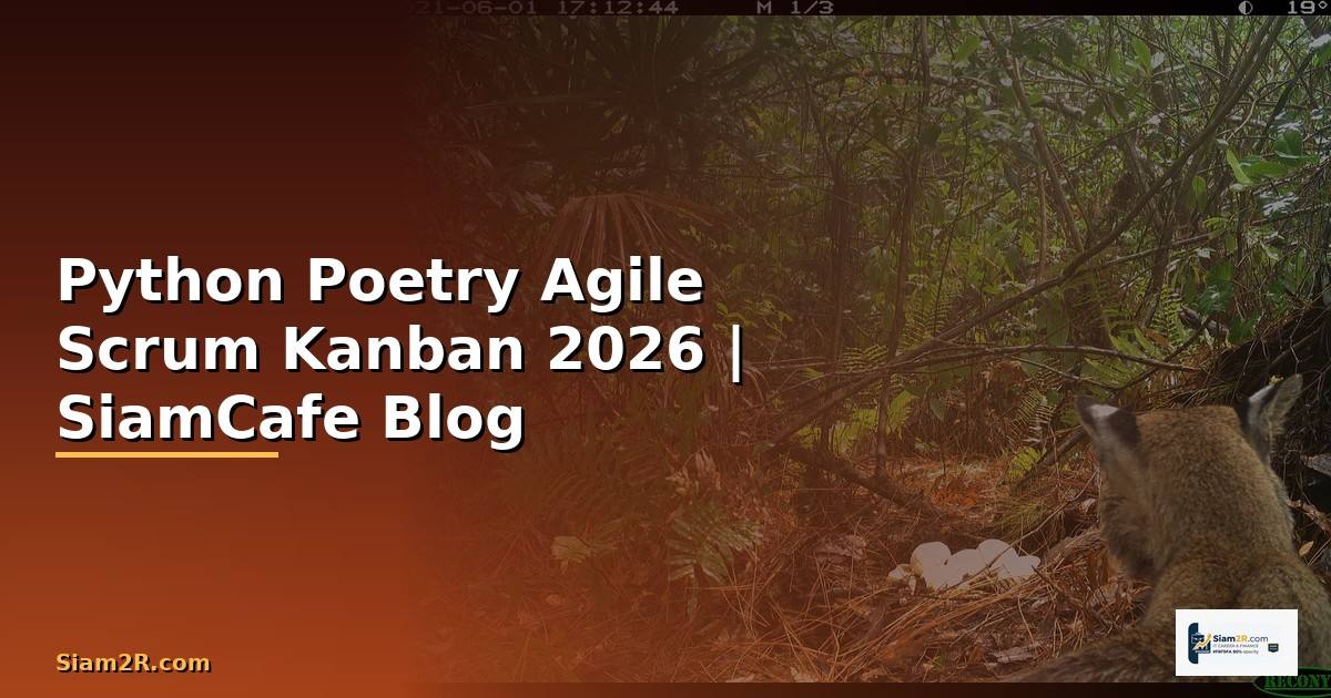 Python Poetry Agile Scrum Kanban