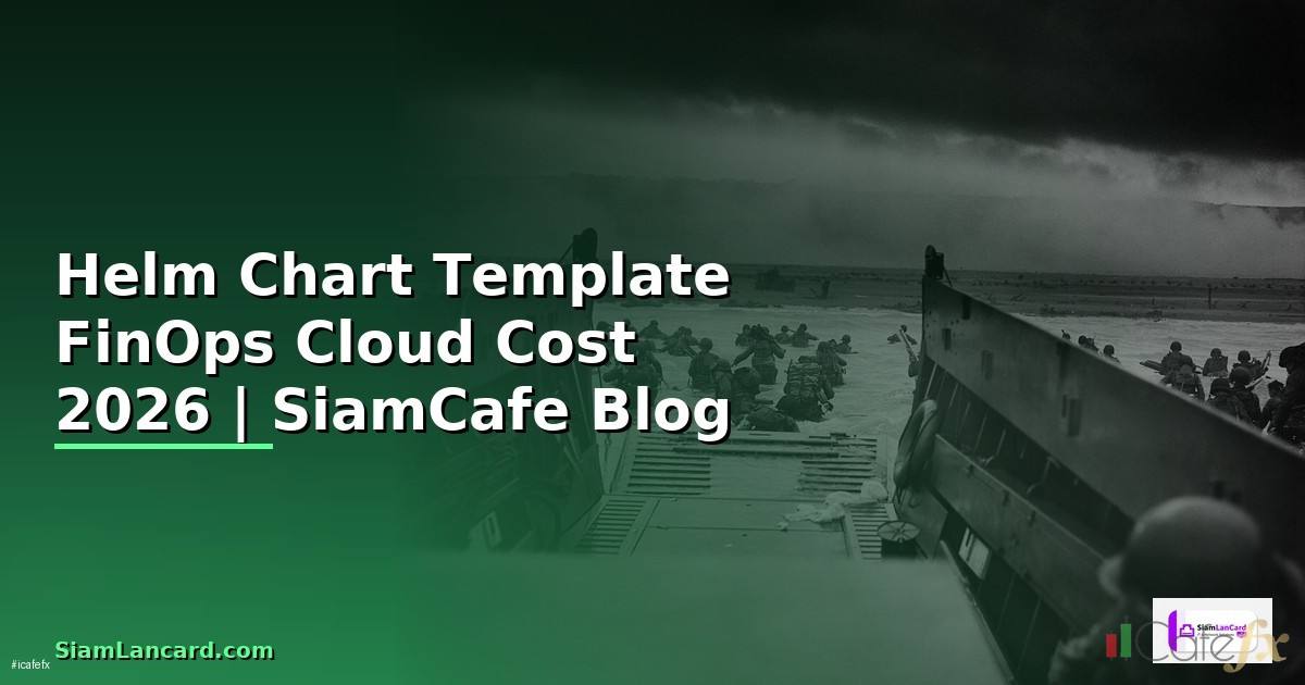 Helm Chart Template FinOps Cloud Cost