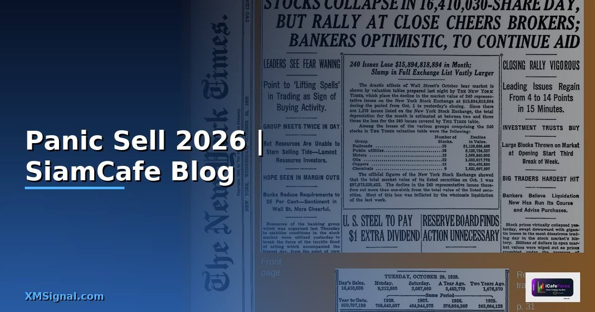 Panic Sell — ทุกสิ่งที่ต้องรู้ในปี 2026