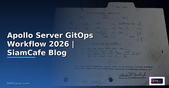 Apollo Server GitOps Workflow