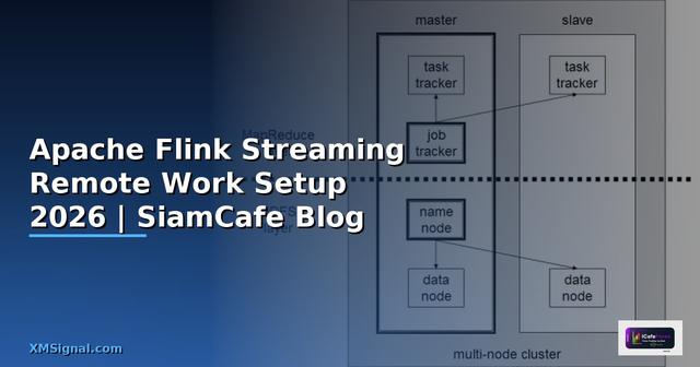 Apache Flink Streaming Remote Work Setup