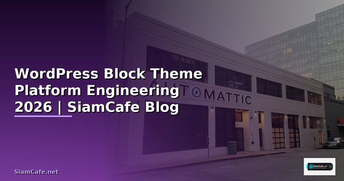 WordPress Block Theme Platform Engineering