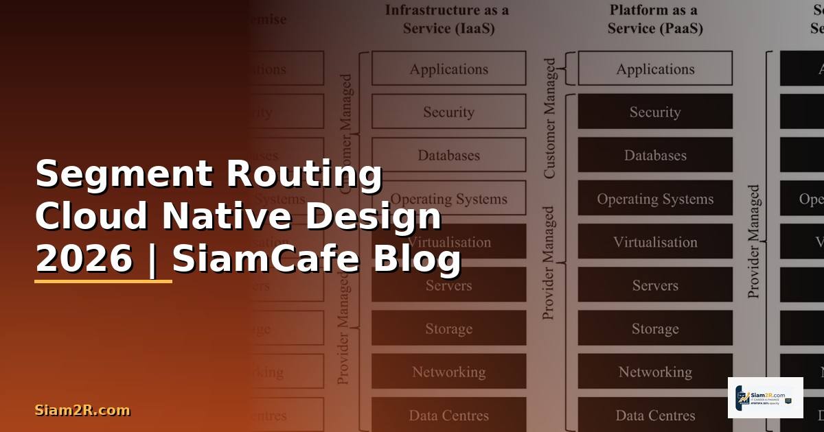 Segment Routing Cloud Native Design