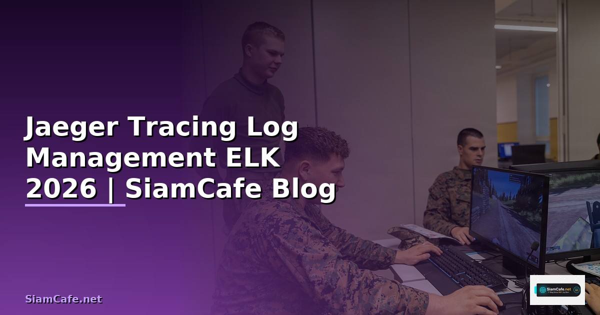 Jaeger Tracing Log Management ELK