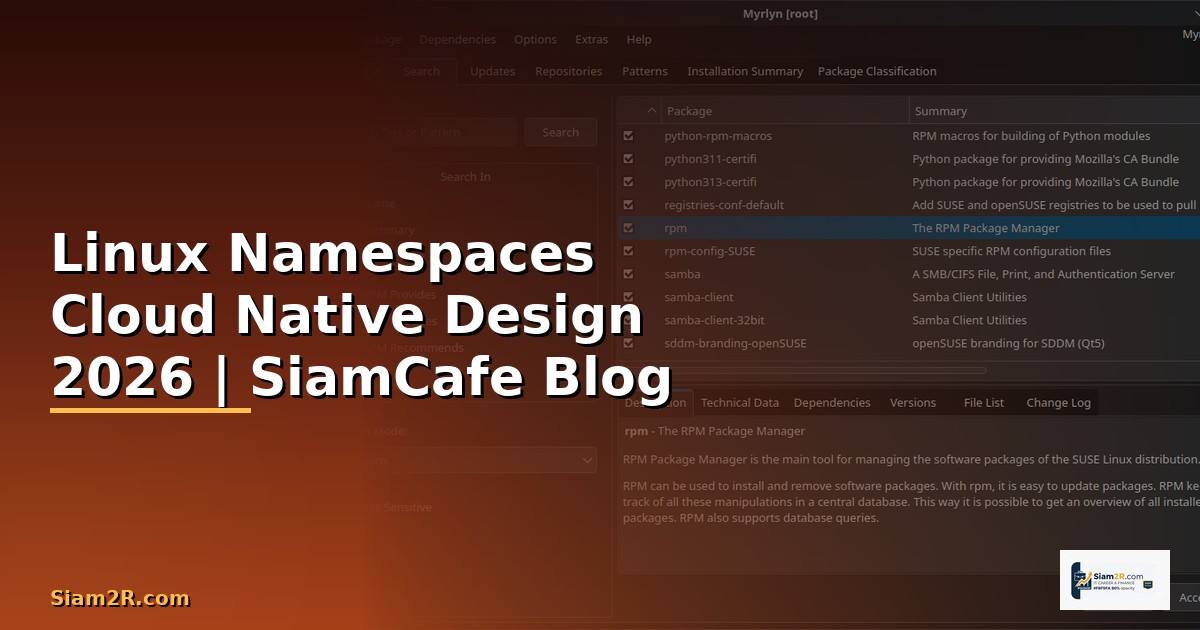 Linux Namespaces Cloud Native Design
