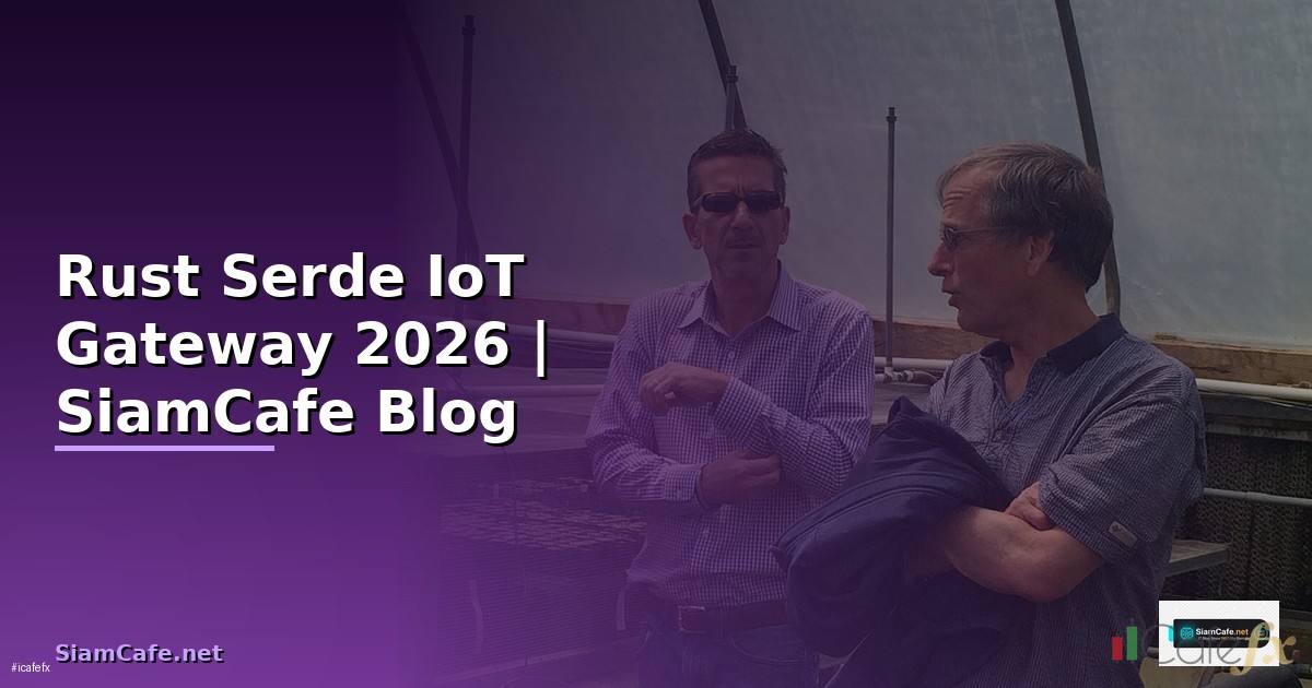 Rust Serde IoT Gateway