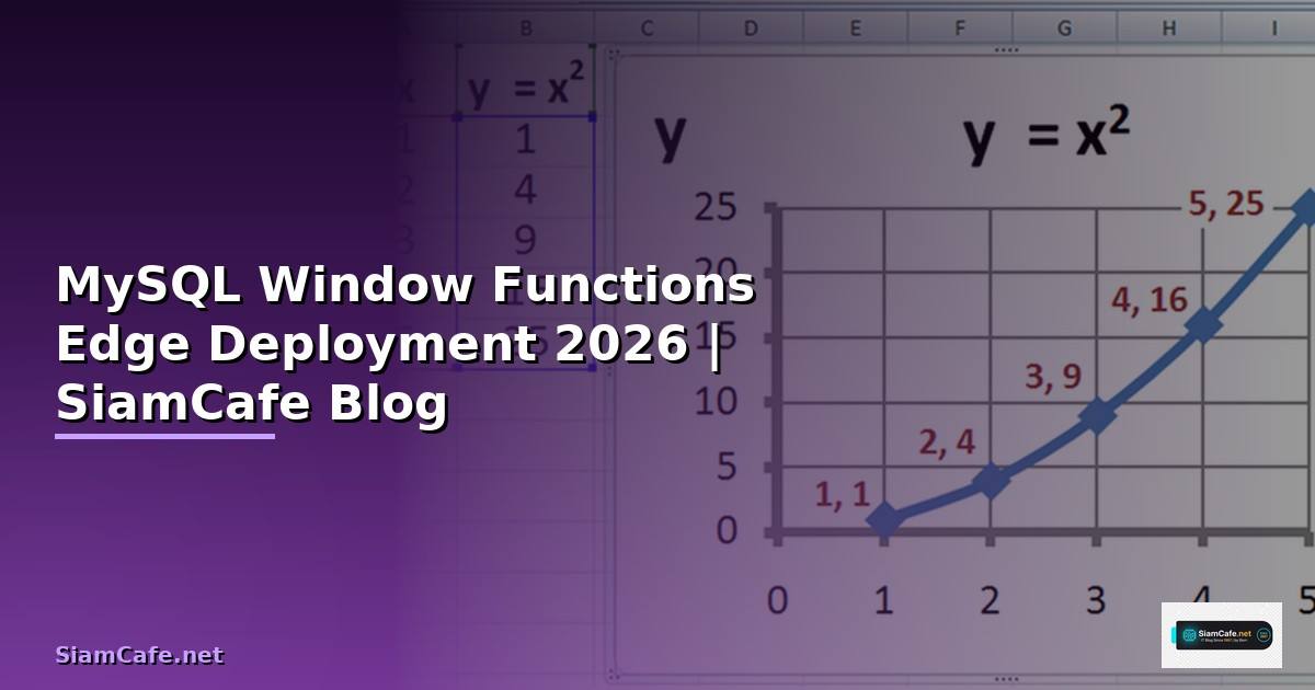 MySQL Window Functions Edge Deployment
