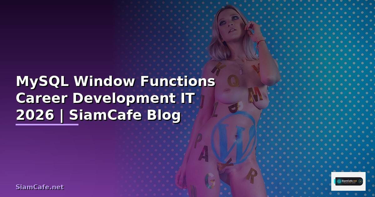 MySQL Window Functions Career Development IT
