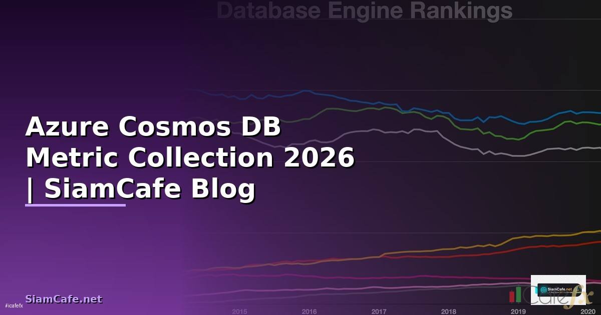 Azure Cosmos DB Metric Collection