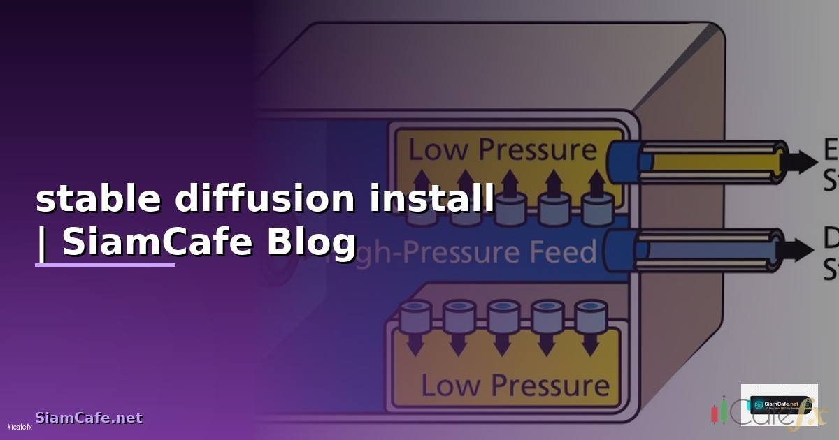 stable diffusion install