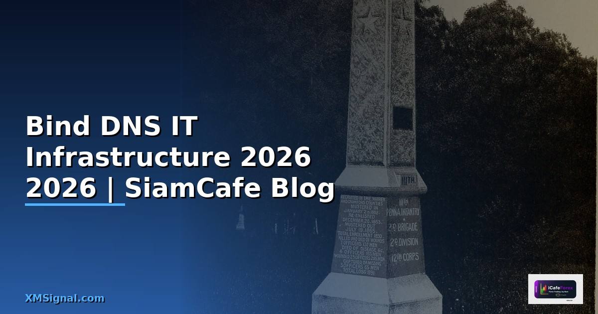 Bind DNS คืออะไร — คู่มือ IT Infrastructure 2026