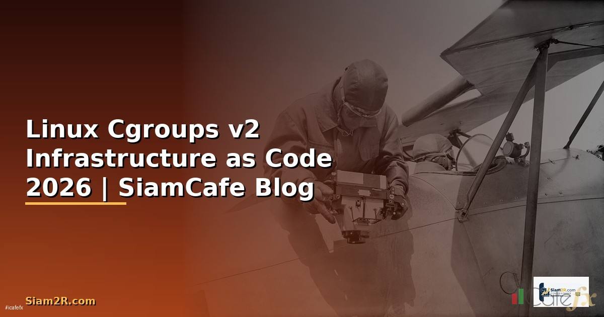 Linux Cgroups v2 Infrastructure as Code