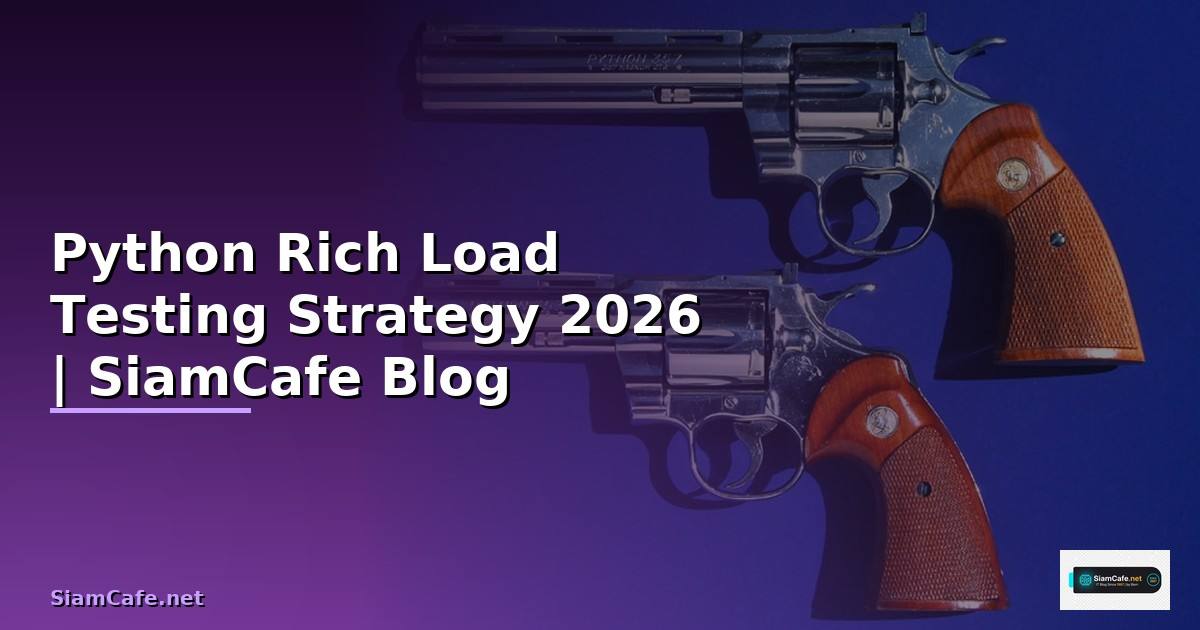 Python Rich Load Testing Strategy