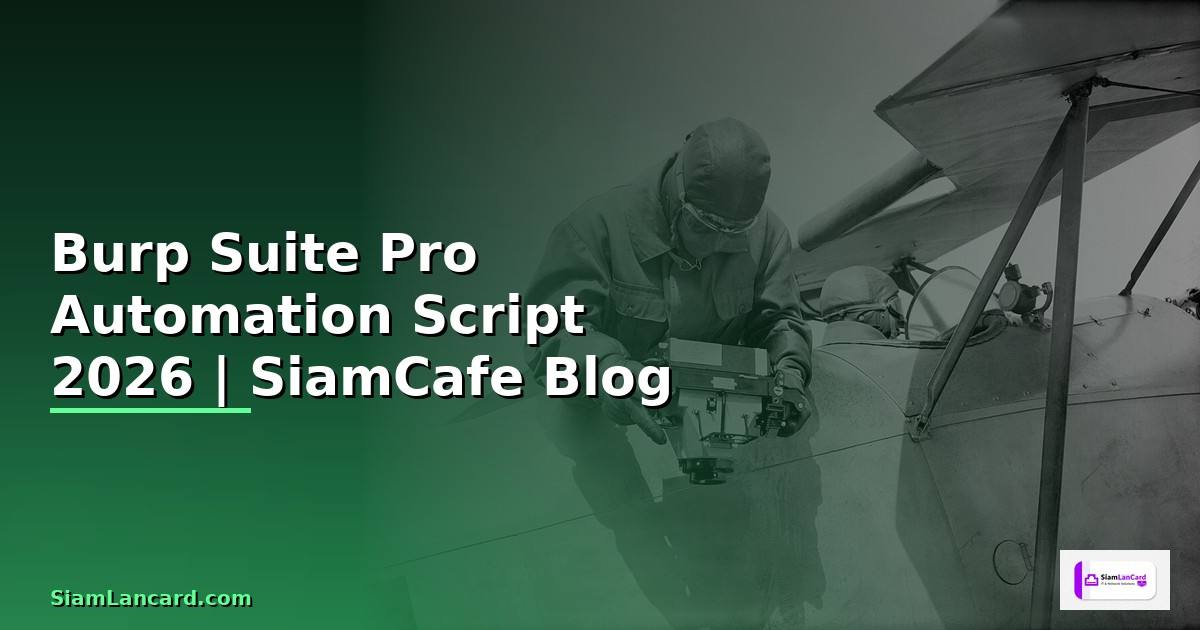 Burp Suite Pro Automation Script