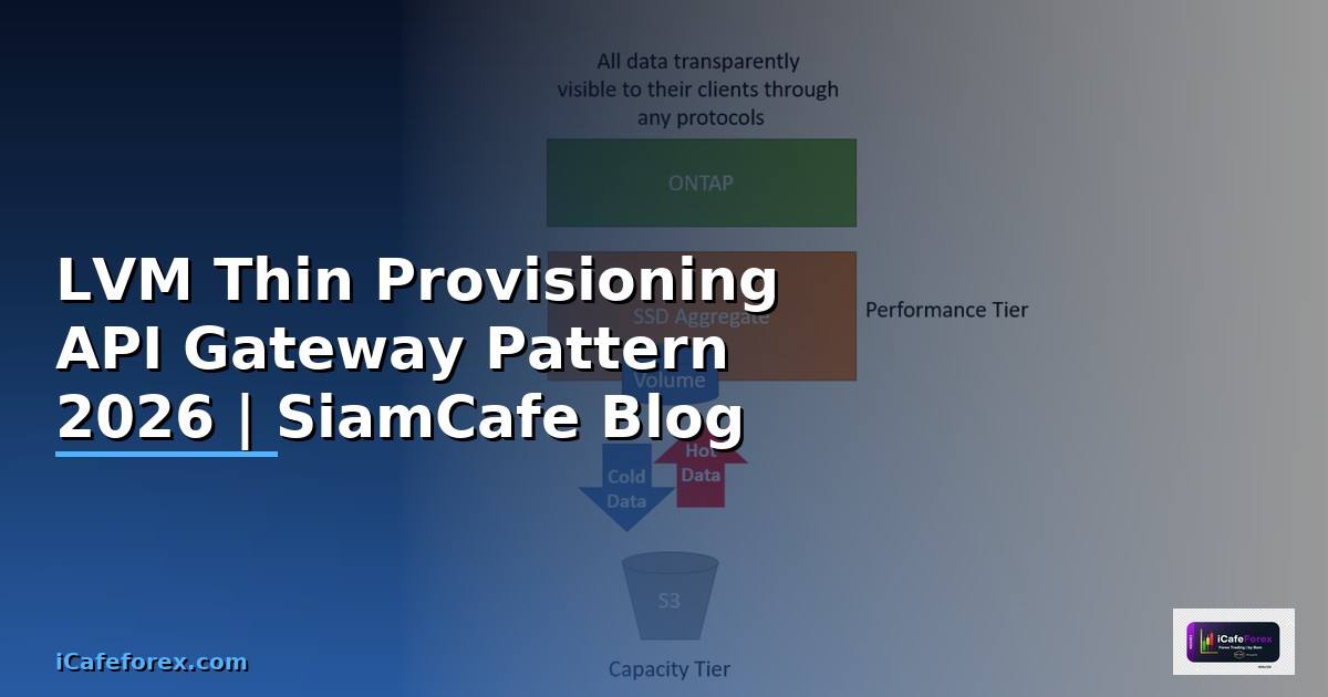 LVM Thin Provisioning API Gateway Pattern
