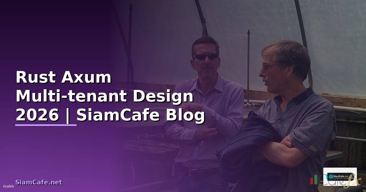 Rust Axum Multi-tenant Design