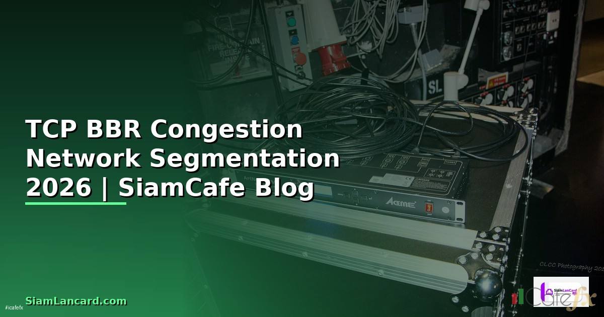 TCP BBR Congestion Network Segmentation