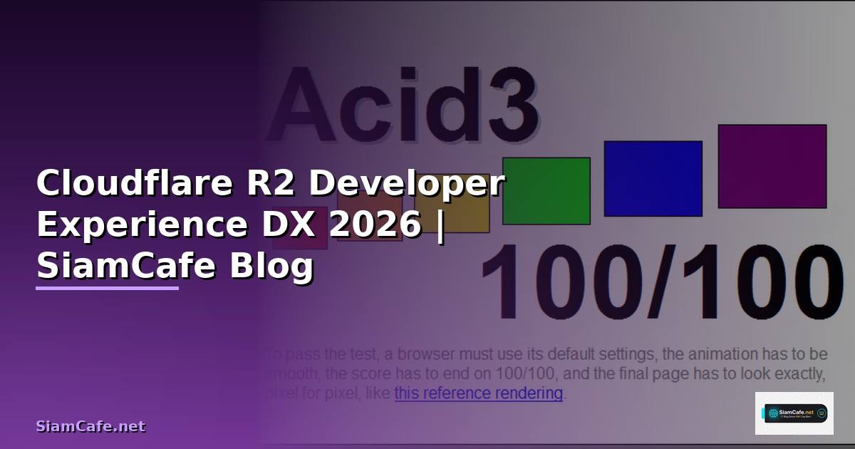 Cloudflare R2 Developer Experience DX