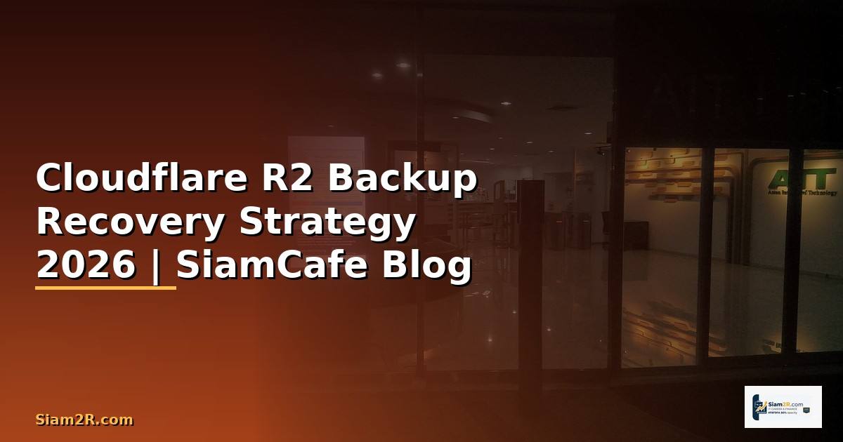Cloudflare R2 Backup Recovery Strategy