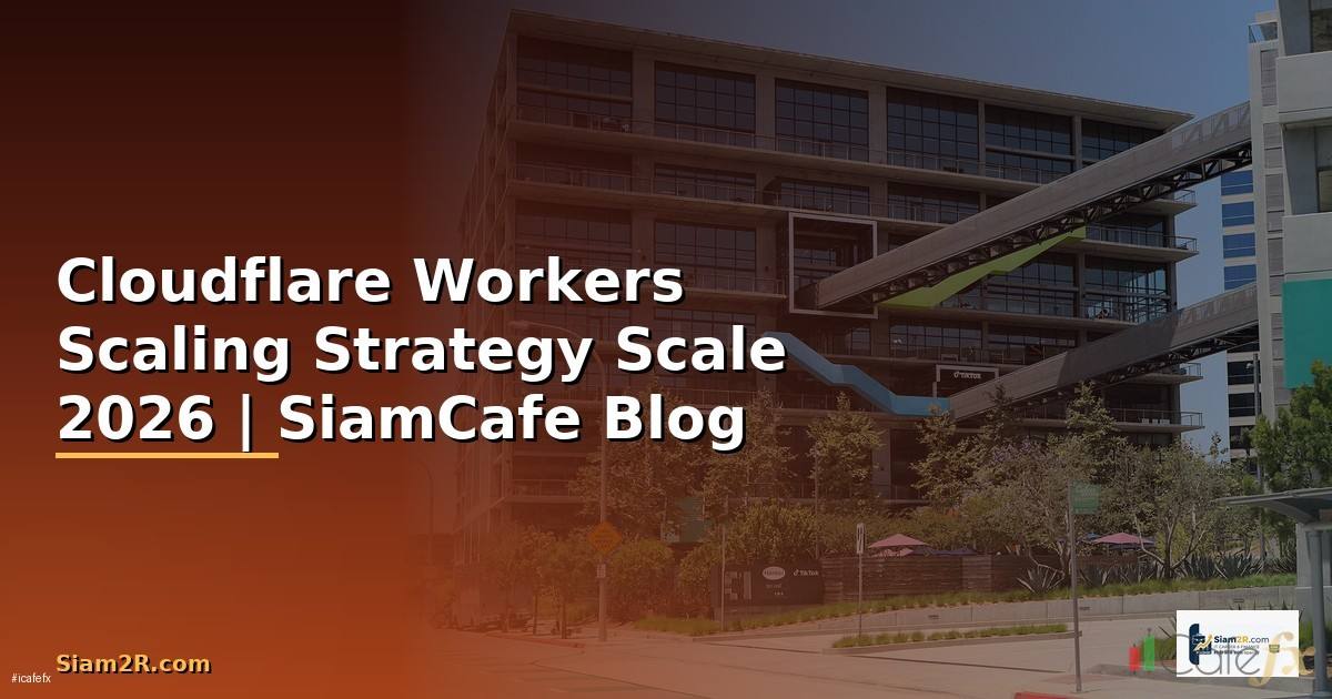 Cloudflare Workers Scaling Strategy วิธี Scale — คู่มือฉบับสมบูรณ์ 2026